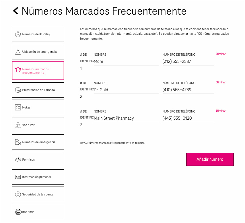 Para ver o actualizar su Perfil de Clientes